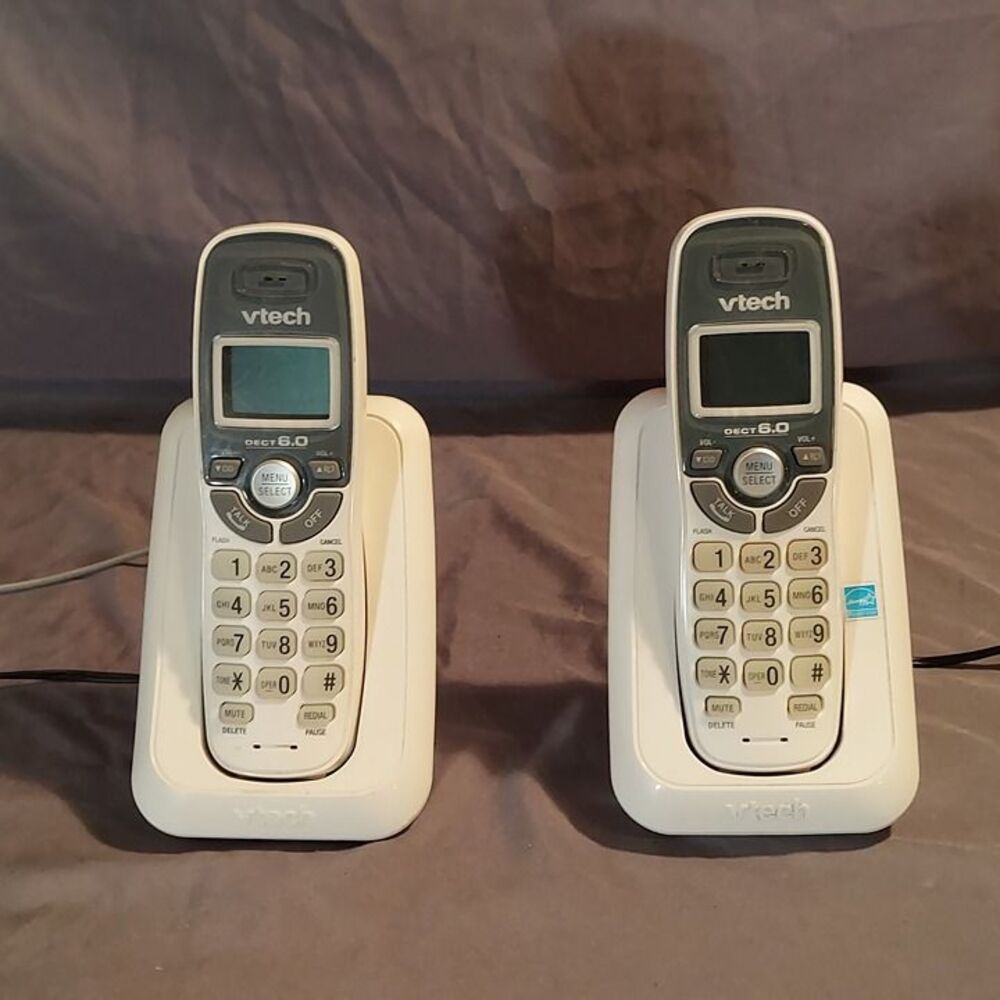 VTech CS6114 DECT 6.0 Digital Cordless Phones with Caller ID/Call Waiting